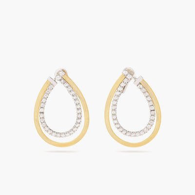 Marco Bicego Masai Yellow Gold Diamond Drop Earrings - Marco Bicego product
