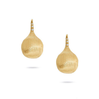 Marco Bicego Africa Constellation Yellow Gold & Diamond Drop Earrings - Marco Bicego product