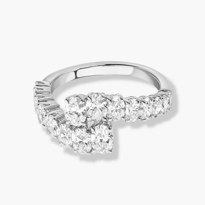 Private Label Oval Bypass Harmony Ring - Private Label product