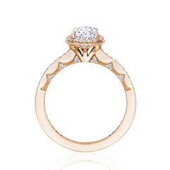 Tacori Coastal Pear Shape Bloom Engagement Ring