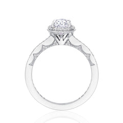 Tacori Coastal Pear Shape Bloom Engagement Ring