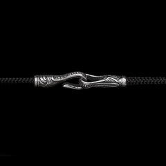 William Henry Renegade Sterling Silver Skull Necklace