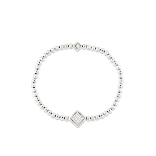Roberto Coin Palazzo Ducale Diamond Bead Bracelet