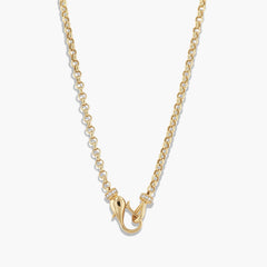 Paramount Gems 0.17 Carat Diamond Chain Necklace in 18K Yellow Gold