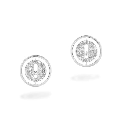 Messika Lucky Move Move Diamond Pave Earrings - Messika product