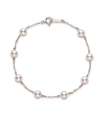 Mikimoto Akoya Pearl Station Bracelet