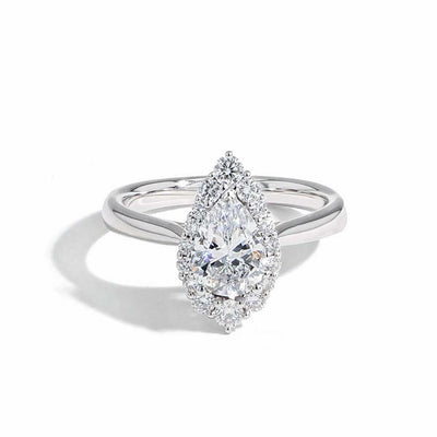 The Vintage Pear Shape Engagement Ring - Private Label product