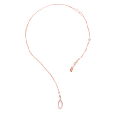 Carbon & Hyde Diamond and Pearl Cage Necklace