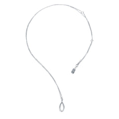 Carbon & Hyde Diamond and Pearl Cage Necklace