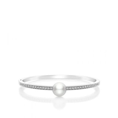 Mikimoto White South Sea Pearl and Diamond Bracelet - Mikimoto product