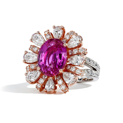 Robert Pelliccia Madagascar Pink Sapphire Cocktail Ring - Robert Pelliccia product