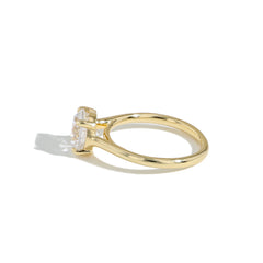 The Pear Solitaire Engagement Ring in Rose Gold