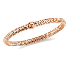 Roberto Coin Primavera Rose Gold Flex Bracelet