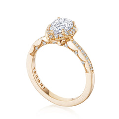 Tacori Coastal Pear Shape Bloom Engagement Ring