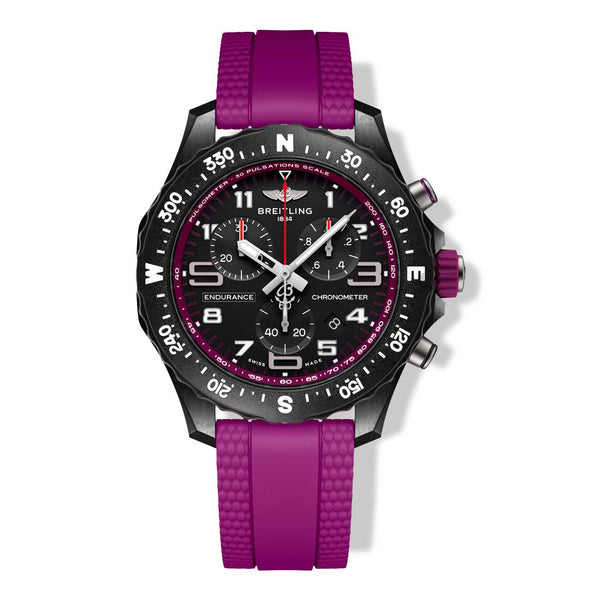 Breitling Professional Endurance Pro Heroes 38mm Black Dial Purple