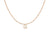 EF Collection Diamond Initial Charm in Yellow gold