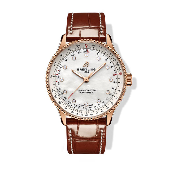 Breitling Navitimer Automatic Better Gold and Diamonds - 36MM