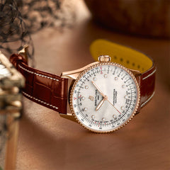 Breitling Navitimer Automatic Better Gold and Diamonds - 36MM