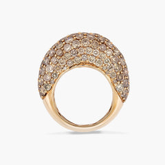 Piranesi Champagne Diamond Dome Ring