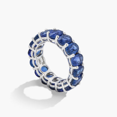 Piranesi Blue Sapphire Oval Eternity Ring - Piranesi product