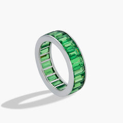 Piranesi Tsavorite Eternity Ring