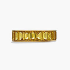 Piranesi Yellow Sapphire Eternity Ring
