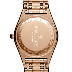 Breitling Chronomat 32 Women's Watch in Rose Gold With White Dial