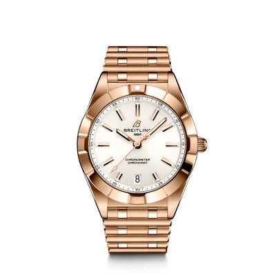 Breitling Chronomat 32 Women's Watch in Rose Gold With White Dial - Breitling product