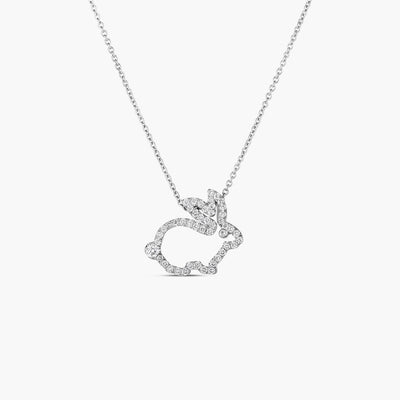 Roberto Coin Tiny Treasures Diamond Rabbit Necklace - Roberto Coin product