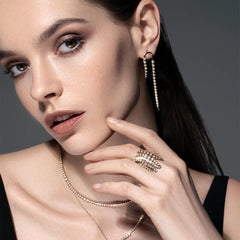 ONDYN Rainsun Diamond Tennis Necklace