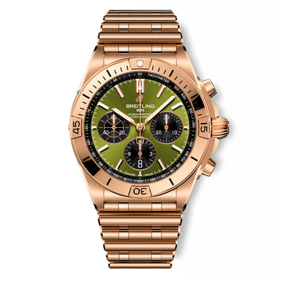 Breitling Chronomat B01 Giannis Antetokounmpo Watch in 18K Red Gold - Breitling product