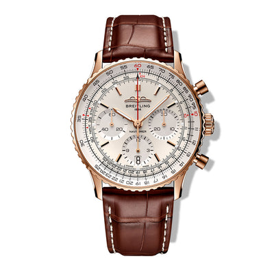 Breitling Navitimer B01 Chronograph Red Gold on Strap - 41mm - Breitling product