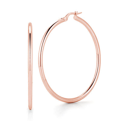 Roberto Coin Rose Gold 45mm Hoop Earrings - Roberto Coin product