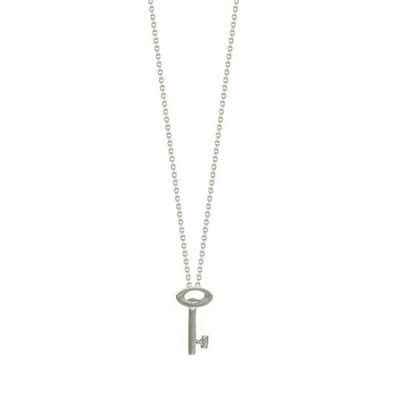 Roberto Coin Tiny Treasures White Gold Key Pendant Necklace - Roberto Coin product