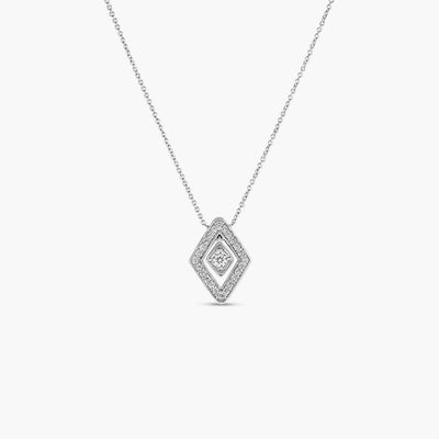 Roberto Coin Diamante Small 18k Gold and Diamond Necklace - Roberto Coin product