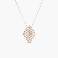 Roberto Coin Diamante 18k Gold and Diamond Necklace