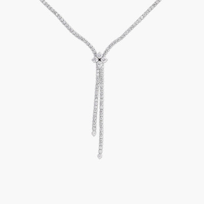 Roberto Coin Love in Verona 18k Gold and Diamond 16" Zipper Necklace - Roberto Coin product