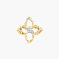 Roberto Coin Cialoma 18k Gold and Diamond Small Ring