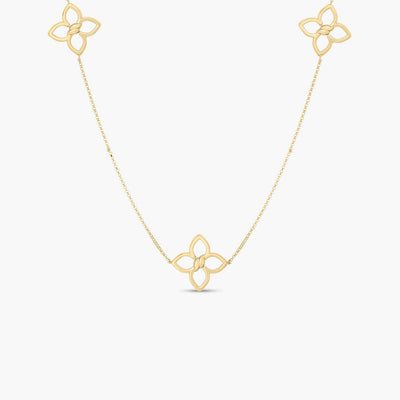 Roberto Coin Cialoma Long Gold and Diamond Necklace - Roberto Coin product