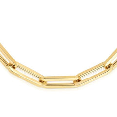Bold Paper Clip Link Necklace - 6.1mm