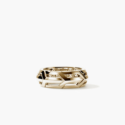 John Hardy Icon 50 14K Yellow Gold Ring - 8mm - John Hardy product