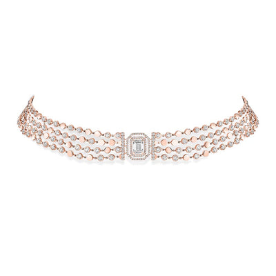 Messika D-Vibes Four Row Collar Necklace - Messika product
