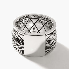John Hardy Legends Naga Silver 14mm Band