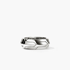 John Hardy Icon 50 Silver 9mm Ring - 9mm