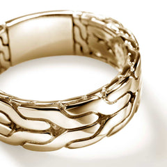 John Hardy 8mm Carved Chain Band