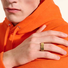 John Hardy 8mm Carved Chain Band