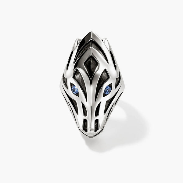 John Hardy Naga Large Silver Ring | RMS603581BSP – J.R.DUNN