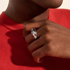 John Hardy Naga Silver Ring