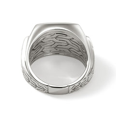 John Hardy Black Onyx Signet Ring