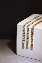 Robert Pelliccia 7 Carat Men's Diamond Tennis Bracelet